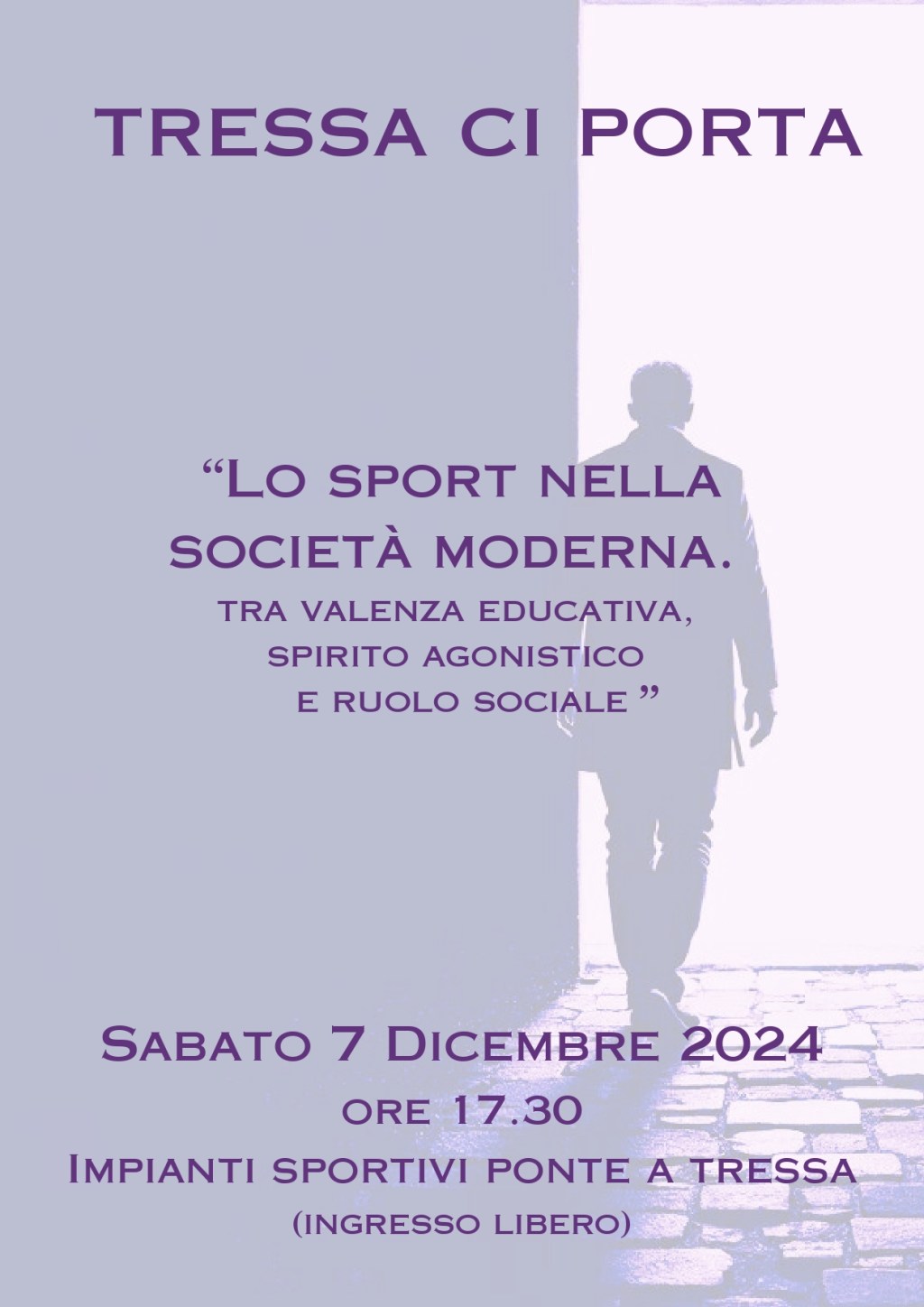 Tressa ci Porta 7 dicembre&nbsp;2024