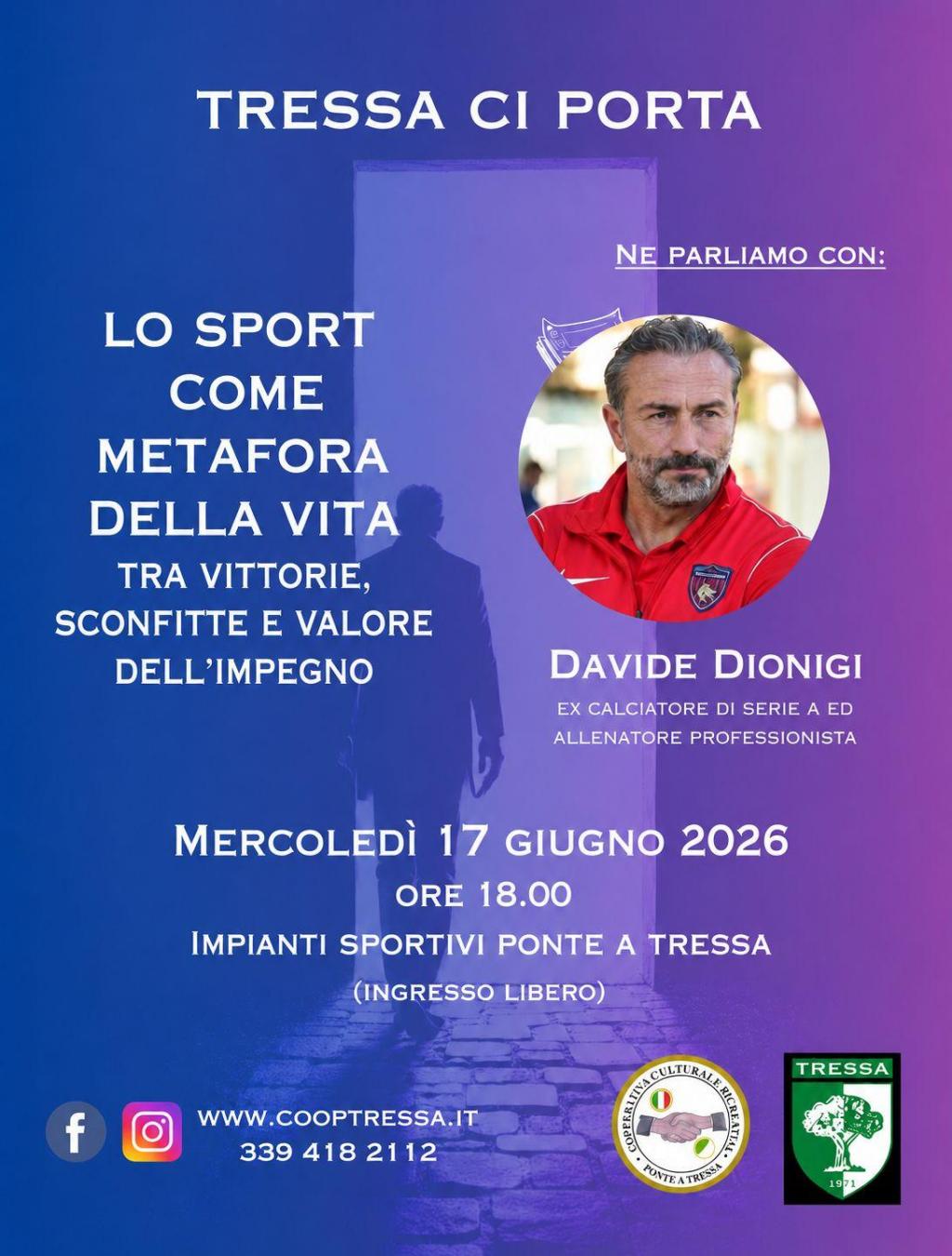 Tressa ci Porta 17 giugno&nbsp;2026